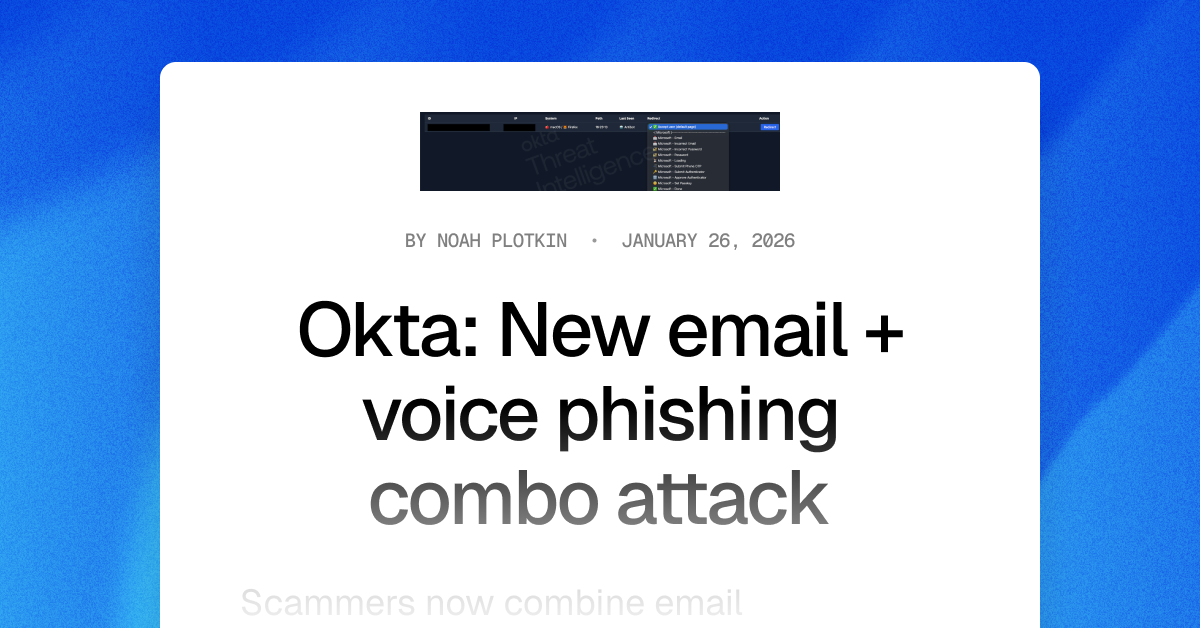 Emerging threat: Attackers combo voice and email phishing for a credential knock-out