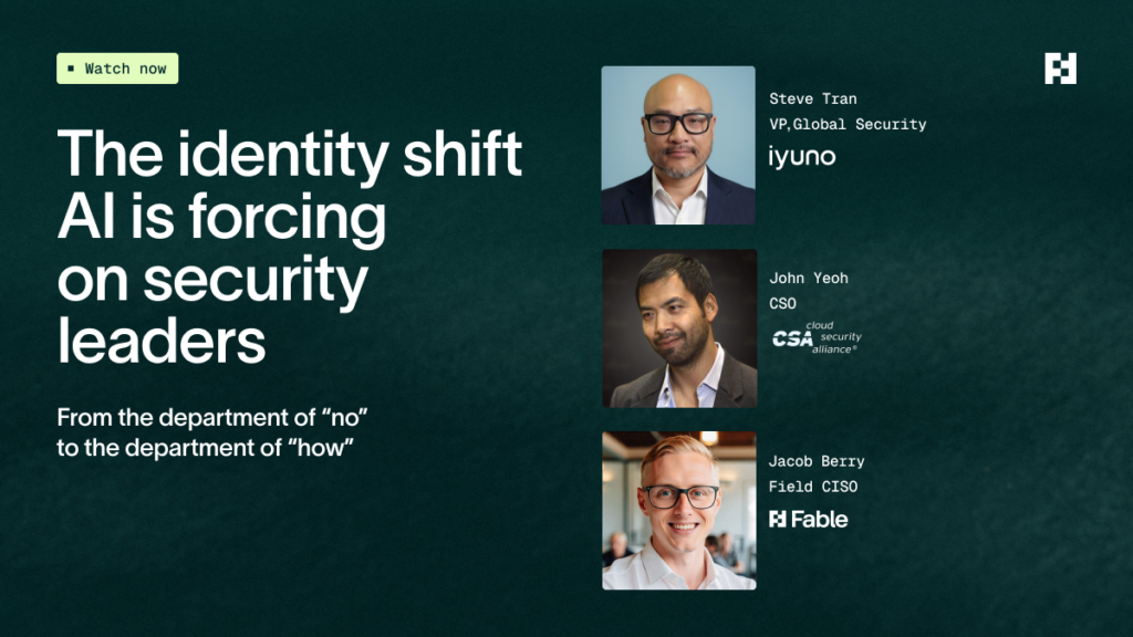 What we learned when three security leaders got honest about AI