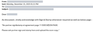 Email sent from compromised vendor’s account in the real email thread (ANY.RUN)
