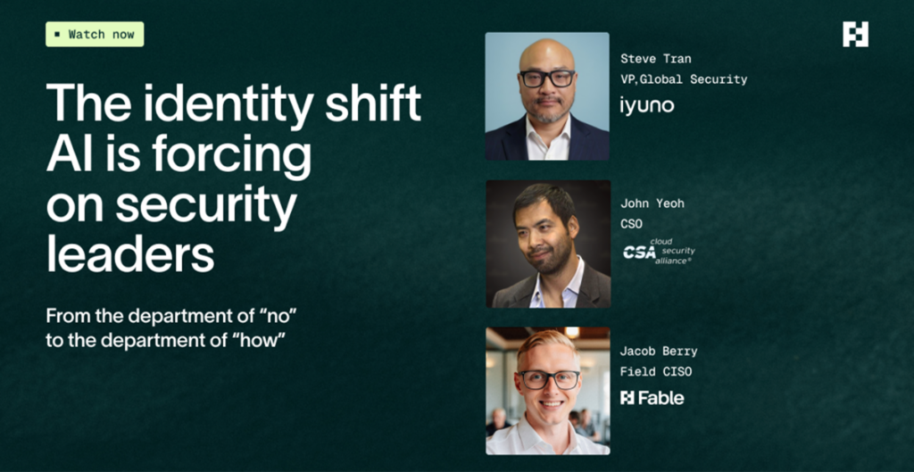 What we learned when three security leaders got honest about AI